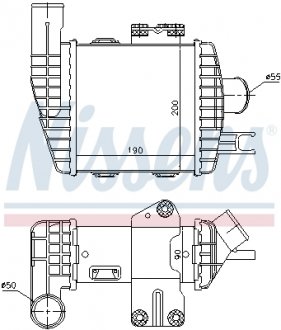 Інтеркулер NISSENS 96661 (фото 1)