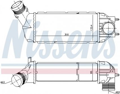 Интеркулер NISSENS 96720