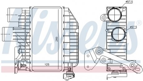 Интеркулер NISSENS 96758