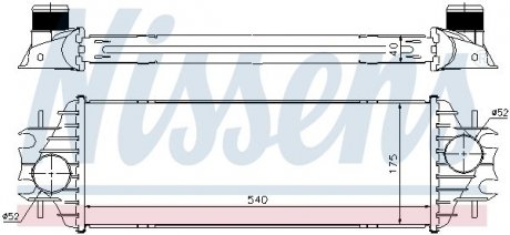 Интеркулер NISSENS 96762