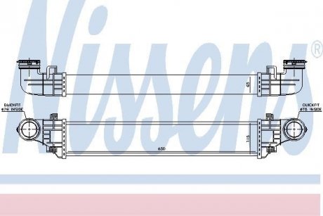 Интеркулер NISSENS 96785