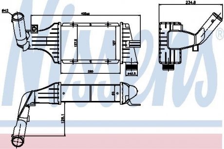 Интеркулер NISSENS 96788