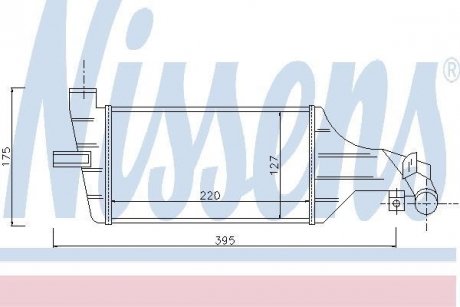 Интеркулер NISSENS 96789 (фото 1)