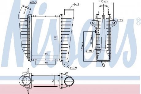 Интеркулер NISSENS 96864