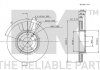 Диск тормозной передний NK 203639 (фото 3)