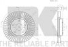 Гальмівний диск NK 2045167 (фото 3)