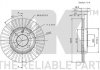 Диск тормозной передний NK 209934 (фото 3)