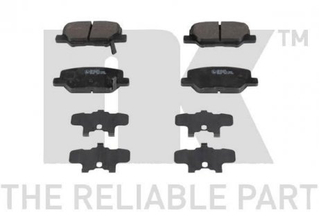 Дискові гальмівні колодки NK 221972