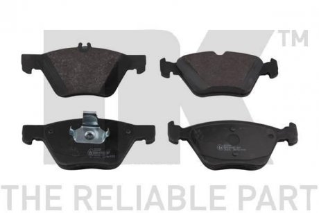 К-кт колодок перед. Mercedes E-Series (W211)/SLK-Series (W170)/CLK-Series (W208)/E-Series (W210)/Chrysler Crossfire (95-09) NK 223331