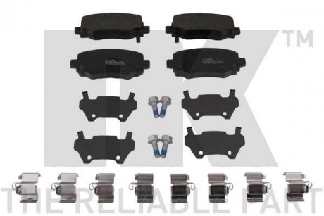 Комплект тормозных колодок, дисковый тормоз NK 229336