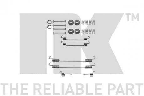 Монтажний набір гальмівних колодок NK 7923740