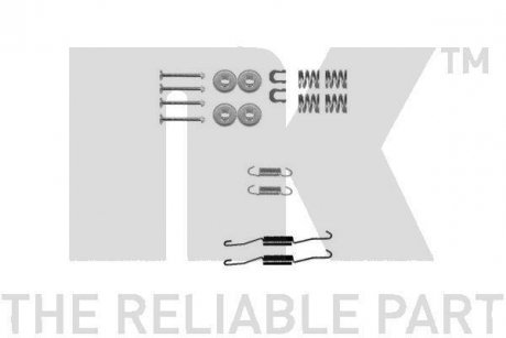 Монтажный набор тормозных колодок NK 7945778