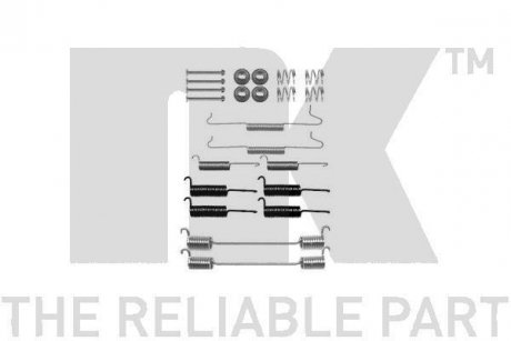 Монтажний набір гальмівних колодок NK 7947648