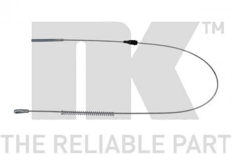 Трос тормозной правый L= 1078 NK 903684