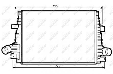 Интеркулер NRF 30284