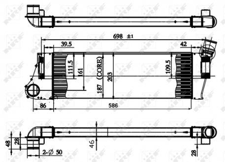 Интеркулер NRF 30899