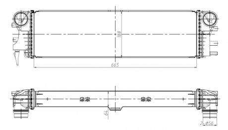 Интеркулер NRF 309037