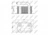 Радіатор мастила NRF 31332 (фото 5)