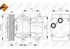 Компрессор кондиционера NRF 32084 (фото 2)