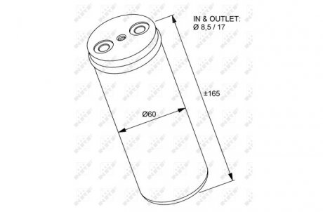 Осушитель, кондиционер NRF 33233