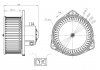 Вентилятор салону NRF 34303 (фото 1)