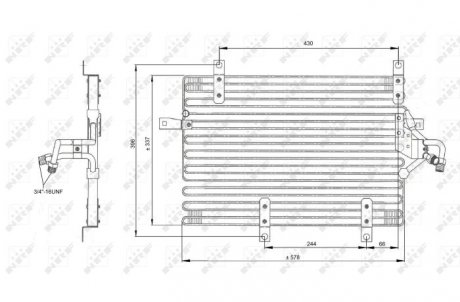 Конденсатор, кондиционер NRF 35052