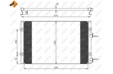 Конденсатор, кондиционер NRF 35384