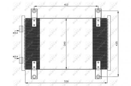 Конденсатор, кондиционер NRF 35501