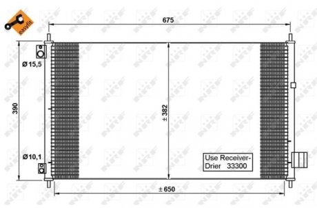 Конденсатор, кондиционер NRF 35780