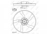 Вентилятор, охлаждение двигателя NRF 47070 (фото 1)