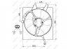 Вентилятор радіатора NRF 47517 (фото 2)