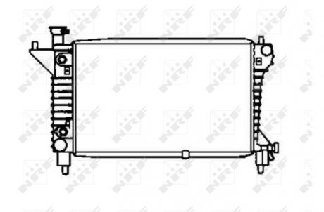 Радіатор NRF 50254