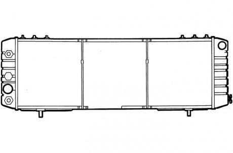 Радіатор NRF 50391