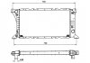 Радіатор, охолодження двигуна NRF 506212 (фото 1)