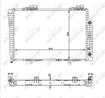 Радіатор NRF 51281