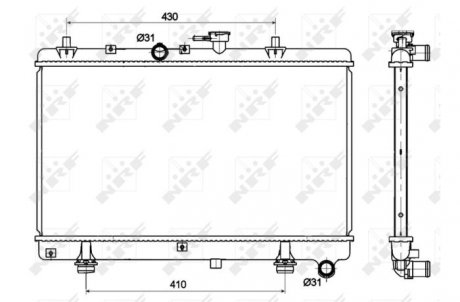 Радіатор NRF 53121