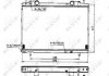Радіатор, охолодження двигуна NRF 53200 (фото 1)