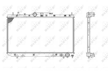 Радіатор NRF 53420