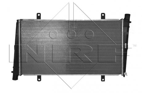 Радиатор, охлаждение двигателя NRF 53483