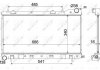 Радіатор, охолодження двигуна NRF 53595 (фото 1)