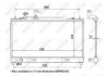 Радіатор, охолодження двигуна NRF 56063 (фото 1)