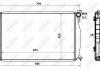 Радиатор, охлаждение двигателя NRF 58359 (фото 2)