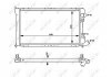 Радиатор, охлаждение двигателя NRF 58813 (фото 2)