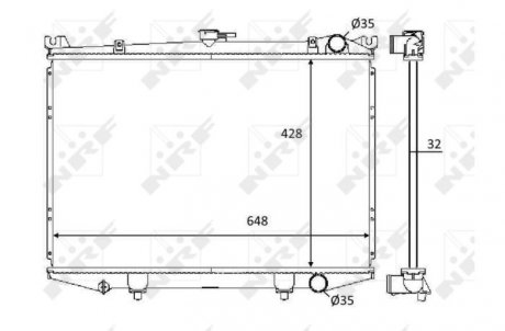 Радіатор NRF 59114