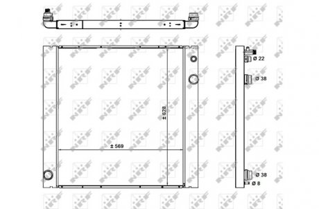 Радіатор NRF 59182