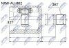 ШАРНІР РІВНИХ КУТОВИХ ШВИДКОСТЕЙ | ATM 6-SPEED VW GOLF V/VI 03-, TOURAN 03-, PASSAT 05-, SKODA OCTAVIA II NTY NPWAU002 (фото 1)