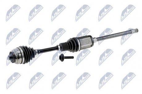 ПІВВІСЬ | BMW XDRIVE 5 GT F07, F07N 09-, 7 F01, F02, F03, F04 09- /ПРАВ, ПЕРЕД/ NTY NPWBM046