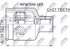 ШАРНІР РІВНИХ КУТОВИХ ШВИДКОСТЕЙ | CHEVROLET CAPTIVA 2.4,3.0,3.2,2.0D,2.2D 06-, OPEL ANTARA 2.4,3.0,3.2 06- /ПРАВ/ NTY NPWDW001 (фото 1)