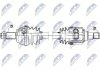 ПІВВІСЬ | FORD FIESTA 1.6I 16V 01-10, FUSION 1.6I 16V 02-10 /ЛІВ/ NTY NPWFR079 (фото 4)