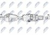 ПІВВІСЬ | FORD FOCUS II 2.5ST 05-12, VOLVO S40II/V50 2.4I/T5, C30 D3/D4/T5, C70II 2.4I/T5 /ПРАВ,MTM/ NTY NPWFR082 (фото 1)